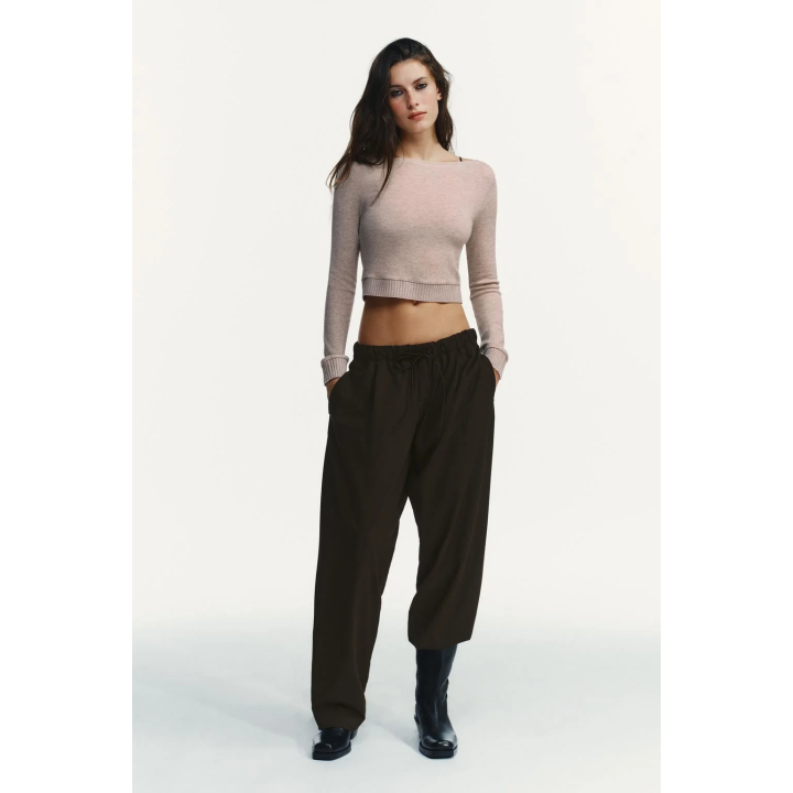 БРЮКИ В ПИЖАМНОМ СТИЛЕ В КЛЕТКУ