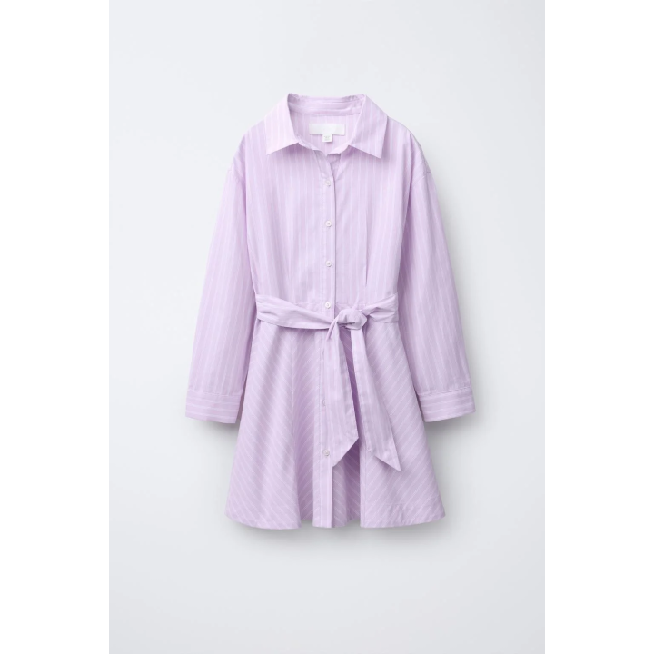 ПЛАТЬЕ-РУБАШКА В ПОЛОСКУ