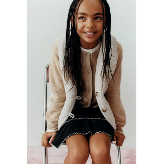 ЮБКА-ШОРТЫ ИЗ МИКРОВЕЛЬВЕТА