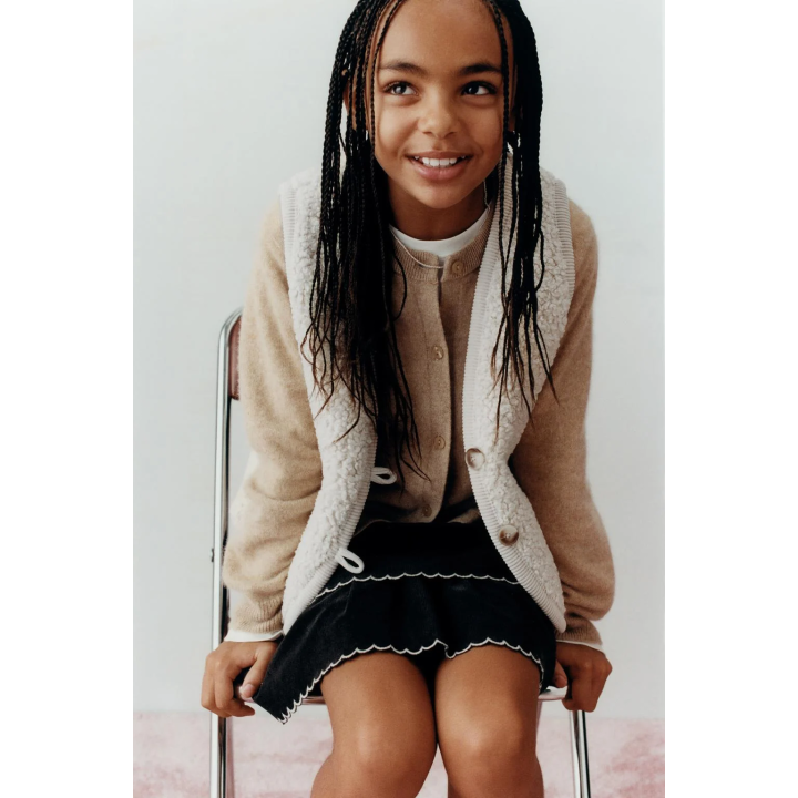 ЮБКА-ШОРТЫ ИЗ МИКРОВЕЛЬВЕТА