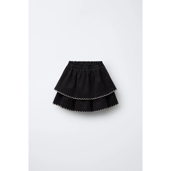 ЮБКА-ШОРТЫ ИЗ МИКРОВЕЛЬВЕТА