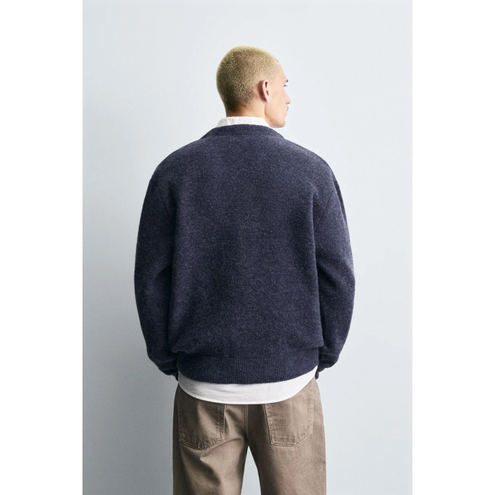 КАРДИГАН ИЗ РЕЛЬЕФНОГО ТРИКОТАЖА