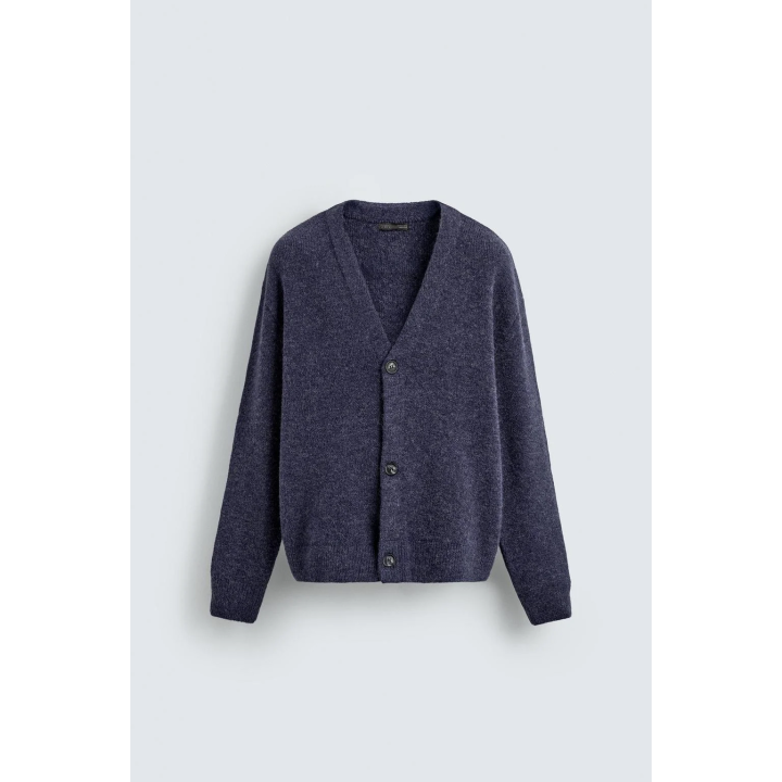 КАРДИГАН ИЗ РЕЛЬЕФНОГО ТРИКОТАЖА