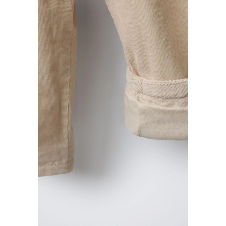 БРЮКИ BAGGY ИЗ ТОНКОГО ВЕЛЬВЕТА С ПОДКЛАДКОЙ