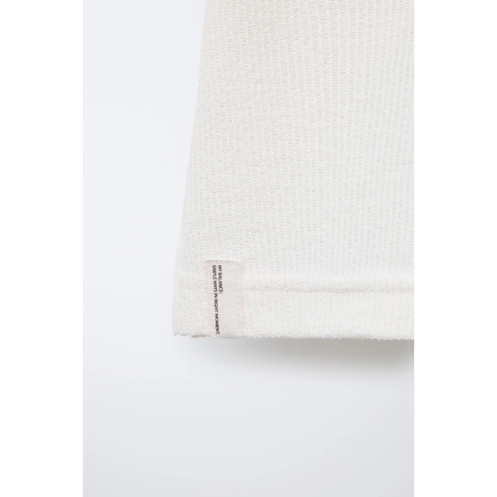 РУБАШКА БОУЛИНГ В СТИЛЕ РУСТИК С ЭФФЕКТОМ ПОЛОТЕНЦА