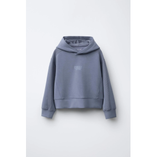 ТОЛСТОВКА С КАПЮШОНОМ И НАДПИСЬЮ ИЗ МОДАЛА