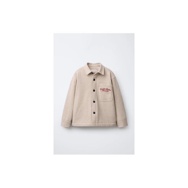 ФЛАНЕЛЕВАЯ КУРТКА-РУБАШКА С ИСКУССТВЕННОЙ ОВЧИНОЙ