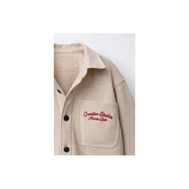 ФЛАНЕЛЕВАЯ КУРТКА-РУБАШКА С ИСКУССТВЕННОЙ ОВЧИНОЙ