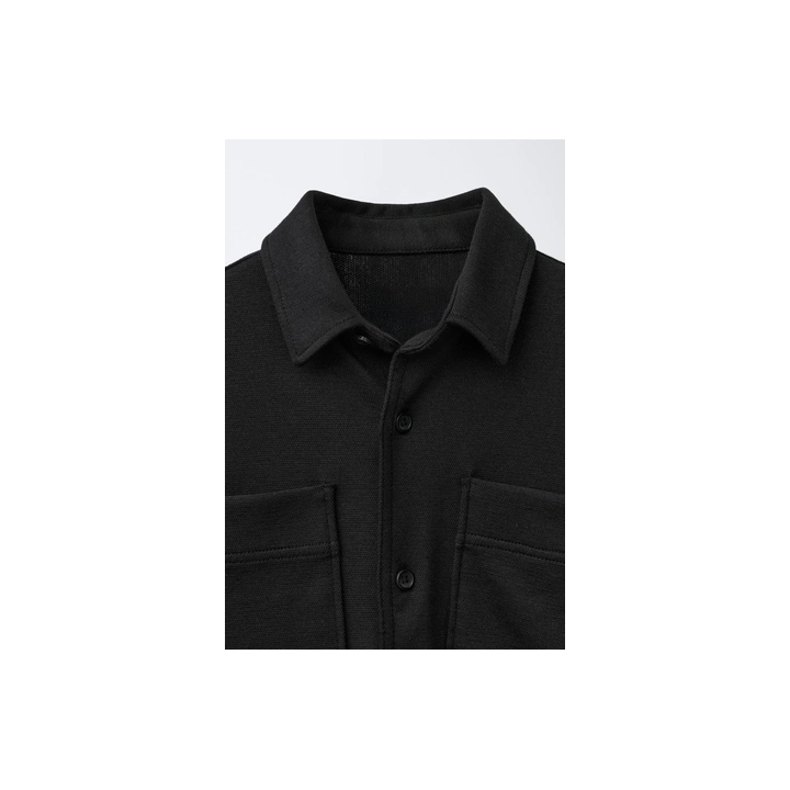 КУРТКА-РУБАШКА КОМФОРТНОЙ ПОСАДКИ С КАРМАНАМИ