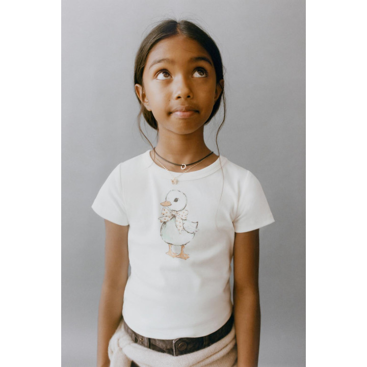 ФУТБОЛКА С ПРИНТОМ ЖИВОТНЫХ