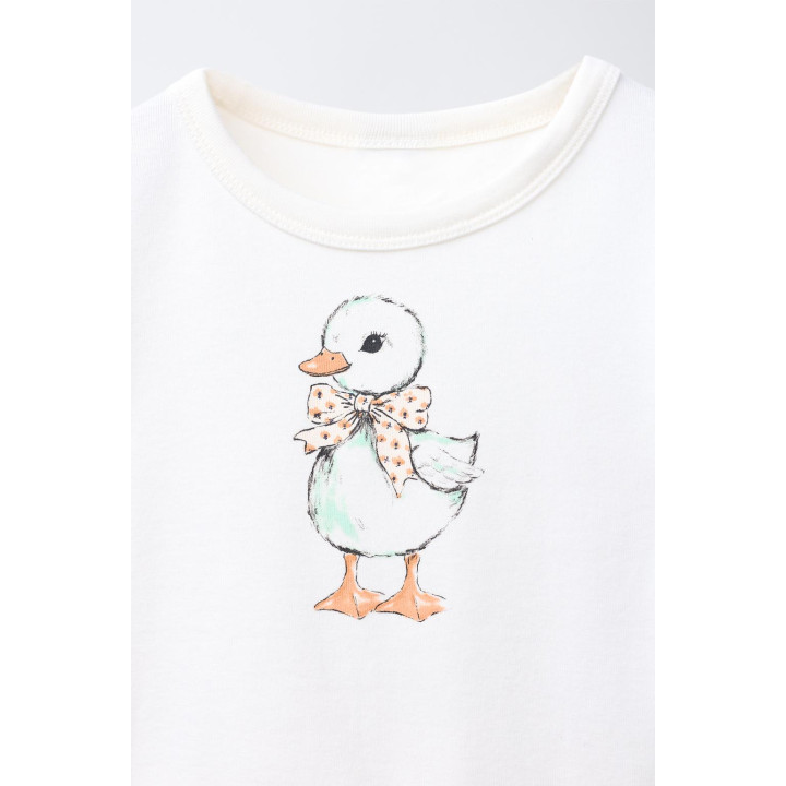 ФУТБОЛКА С ПРИНТОМ ЖИВОТНЫХ