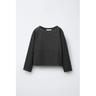 МАЙКА В РУБЧИК С ЗАКЛЕПКАМИ