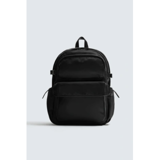 РЮКЗАК ИЗ ТЕХНИЧЕСКОЙ ТКАНИ С МНОЖЕСТВОМ КАРМАНОВ