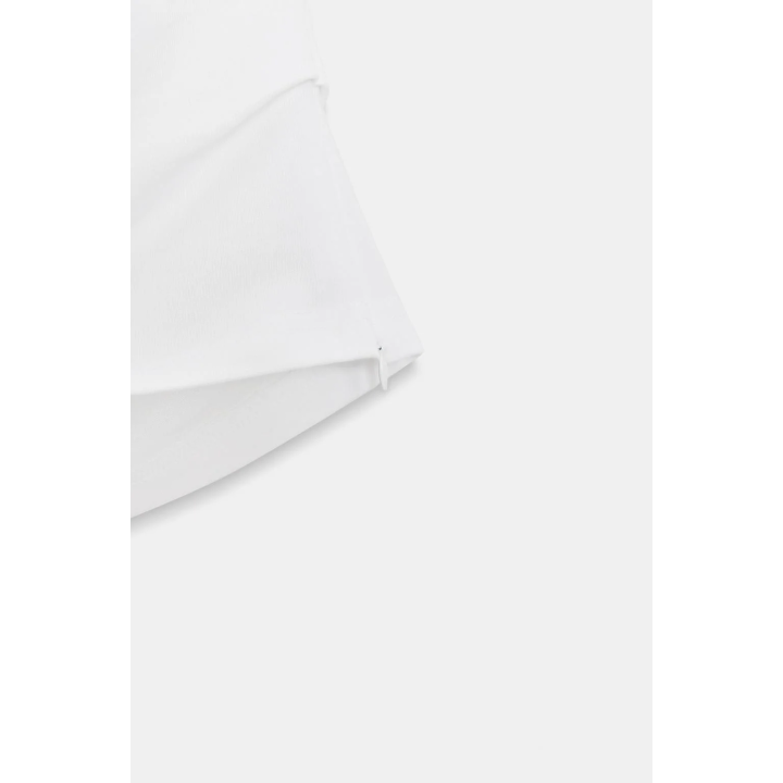 КОМБИНИРОВАННАЯ ФУТБОЛКА ИЗ ПОПЛИНА