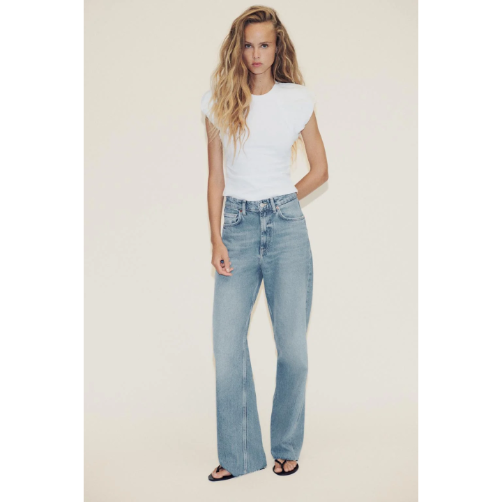 КОМБИНИРОВАННАЯ ФУТБОЛКА ИЗ ПОПЛИНА