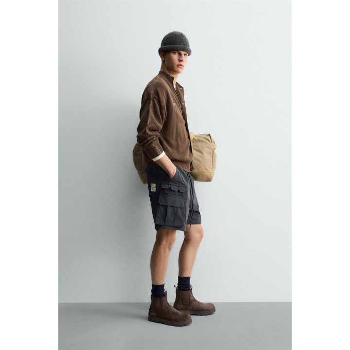 Кардиган с полосками из выцветшего трикотажа x sr_a