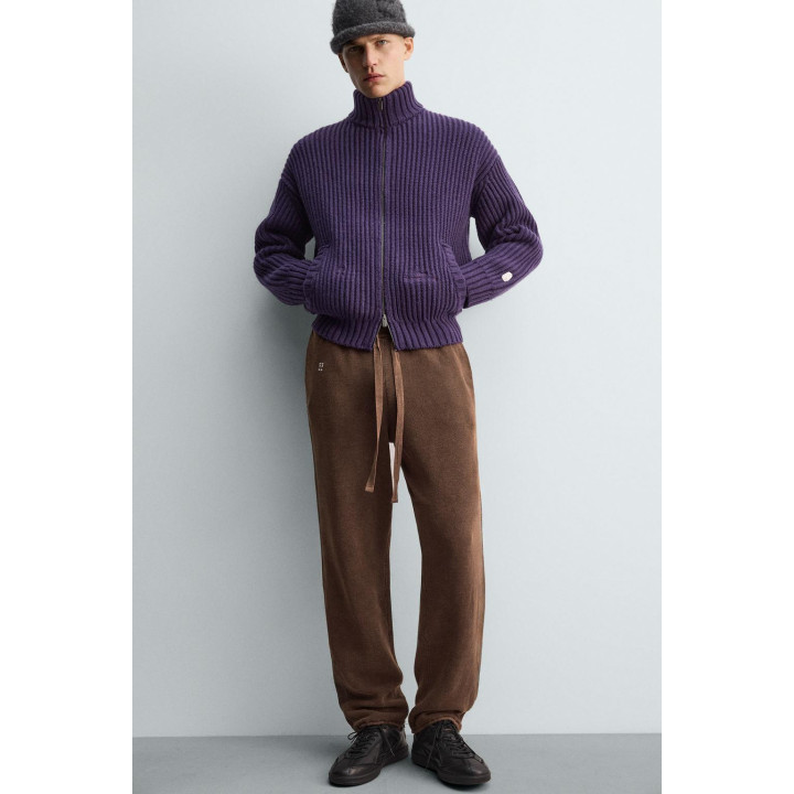 Вязанные брюки с боковой полосой x sr_a