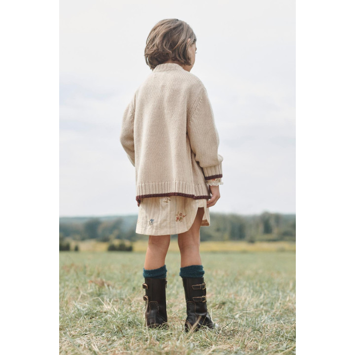 Кардиган из 100% шерсти limited edition