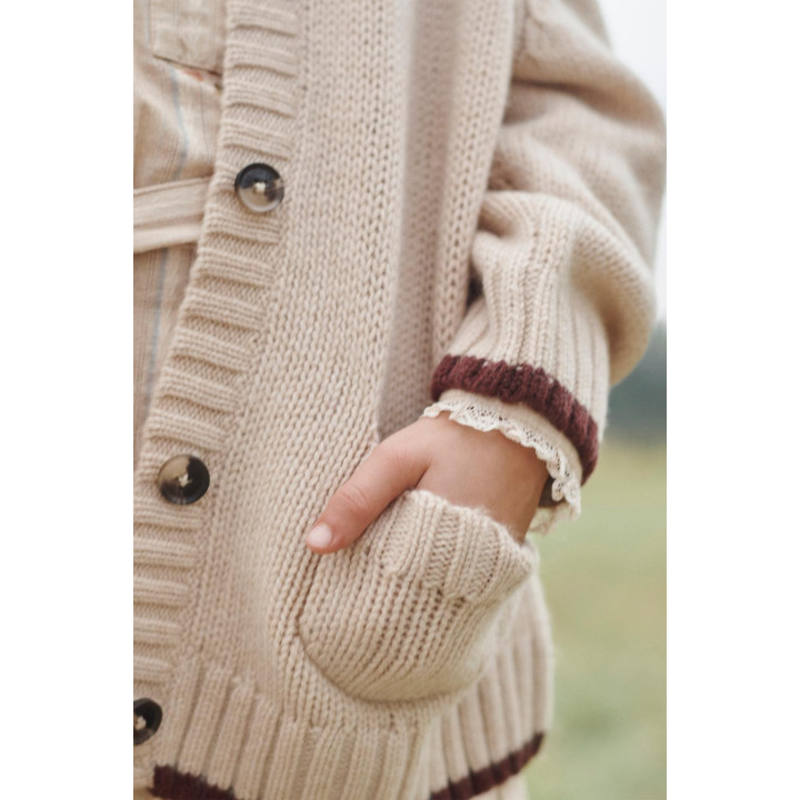 Кардиган из 100% шерсти limited edition