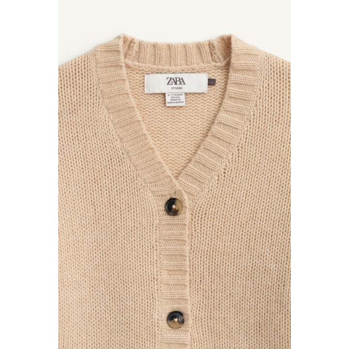 Кардиган из 100% шерсти limited edition