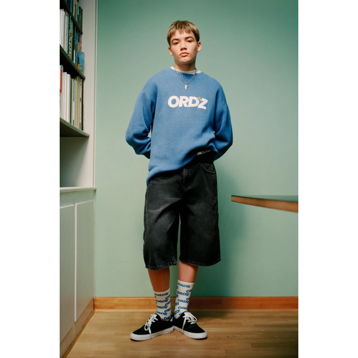 ТРИКОТАЖНЫЙ ДЖЕМПЕР С ТЕКСТОМ