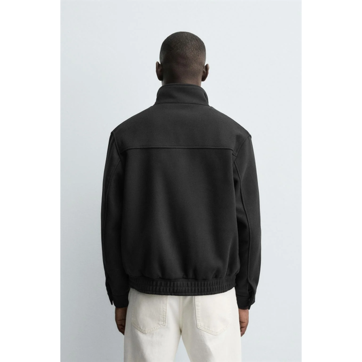 КУРТКА ИЗ СИНТЕТИЧЕСКОЙ ШЕРСТИ НА МОЛНИИ