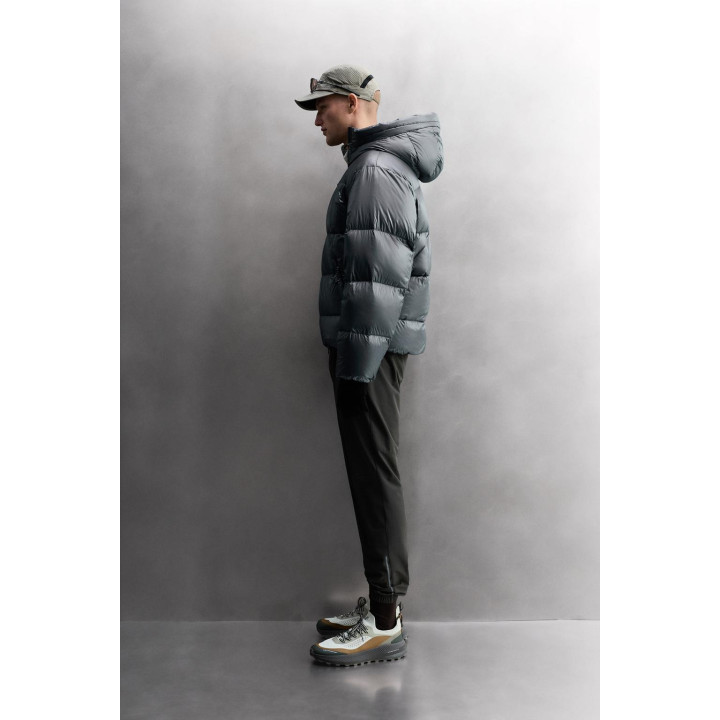 СТЕГАНАЯ КУРТКА С НАПОЛНИТЕЛЕМ ИЗ 100% ПЕРА