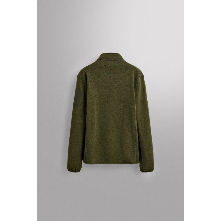 ВЯЗАНАЯ КУРТКА ИЗ ФЛИСА