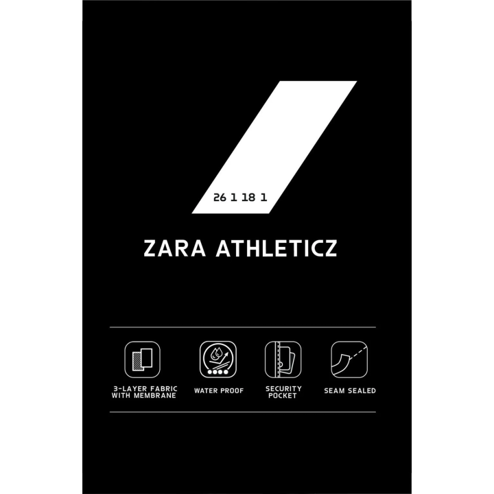 Техническая водонепроницаемая куртка из шелковистой ткани