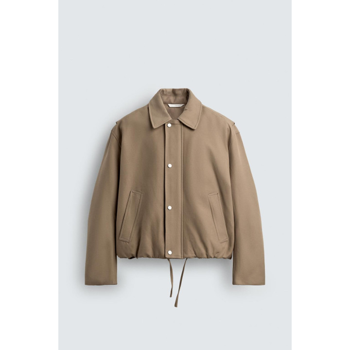 УКОРОЧЕННАЯ СТЕГАНАЯ КУРТКА