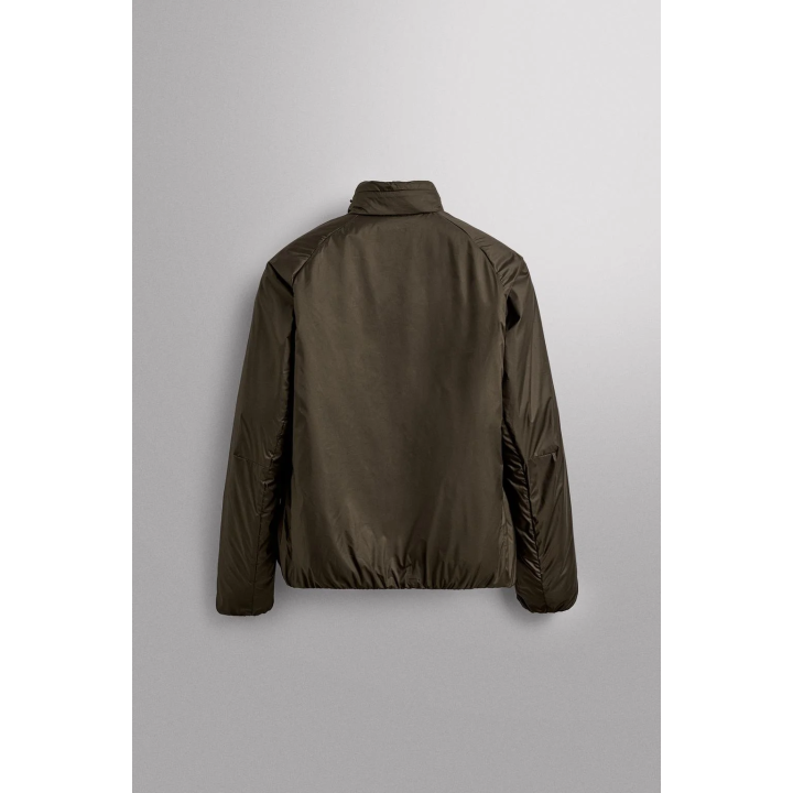 СТЕГАНАЯ БЕГОВАЯ КУРТКА С ПУХОВЫМ НАПОЛНИТЕЛЕМ