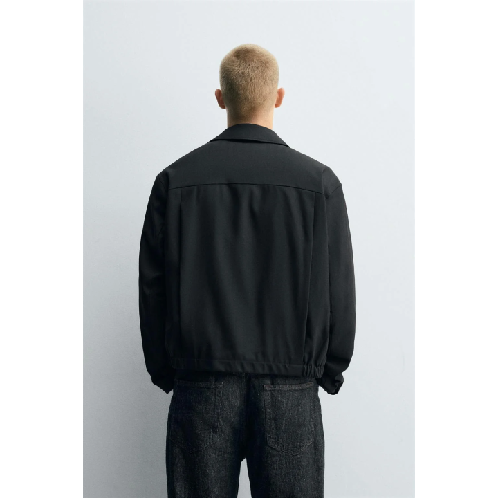 КУРТКА СВОБОДНОГО КРОЯ В ЕЛОЧКУ