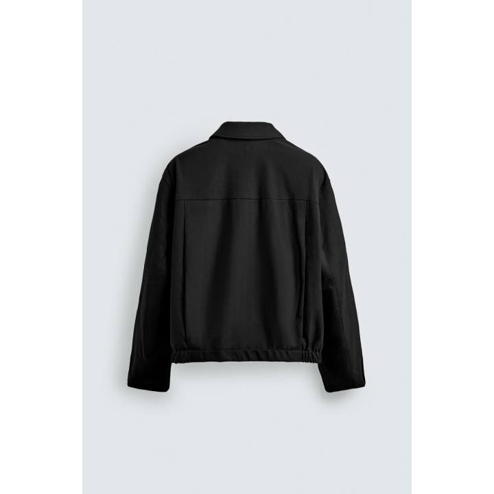 КУРТКА СВОБОДНОГО КРОЯ В ЕЛОЧКУ