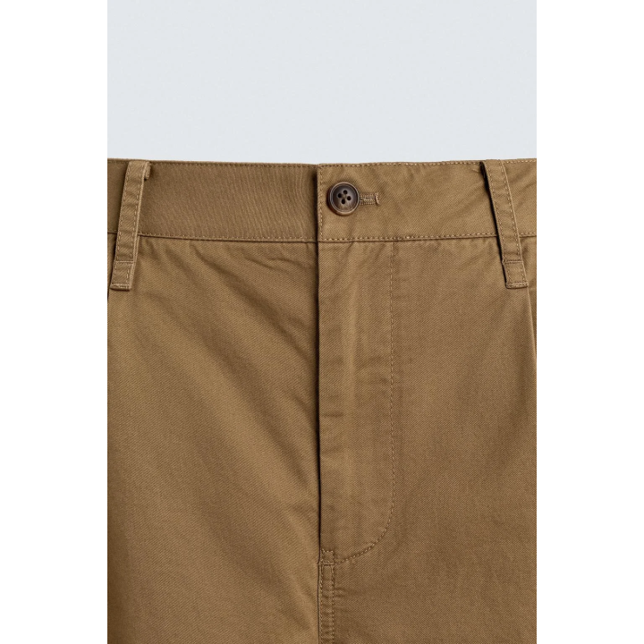 БРЮКИ ЧИНОС RELAXED FIT СО СКЛАДКАМИ