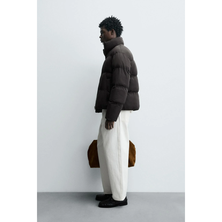 Утепленный жакет свободного кроя