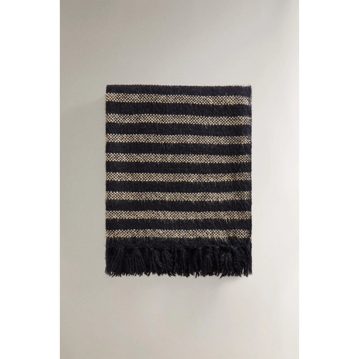 Плед в полоску