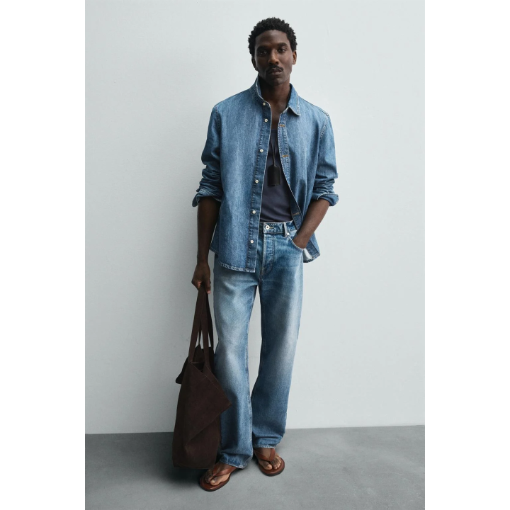 КОЖАНАЯ СУМКА-ШОПЕР