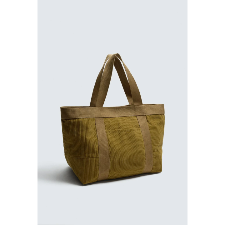 Сумка с эффектом вельвета