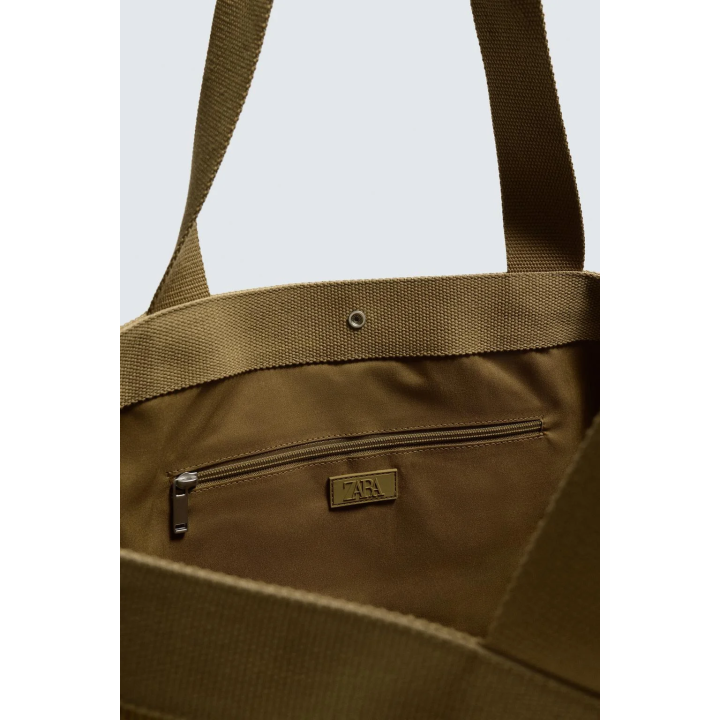 Сумка с эффектом вельвета