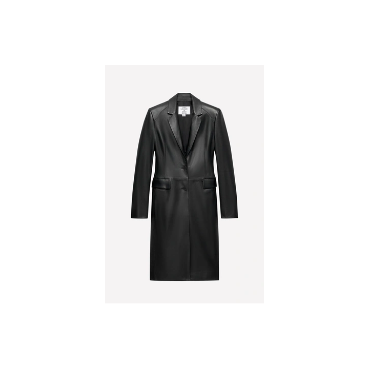 FITTED LEATHER COAT LUDOVIC DE SAINT SERNIN x ZARA