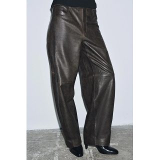 КОЖАНЫЕ БРЮКИ — ZW COLLECTION LIMITED EDITION