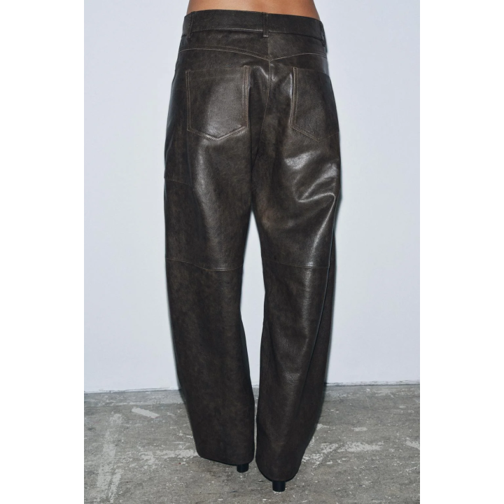 КОЖАНЫЕ БРЮКИ — ZW COLLECTION LIMITED EDITION