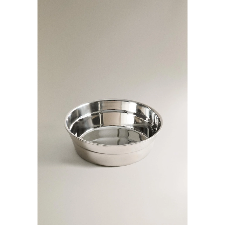 TALL WOODEN PET FOOD BOWL