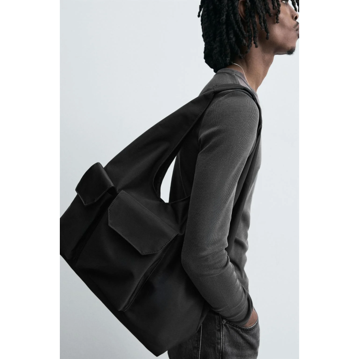 СУМКА-ШОПЕР С МНОЖЕСТВОМ КАРМАНОВ