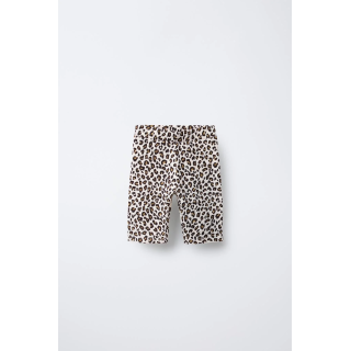 ШОРТЫ-ВЕЛОСИПЕДКИ С АНИМАЛИСТИЧЕСКИМ ПРИНТОМ