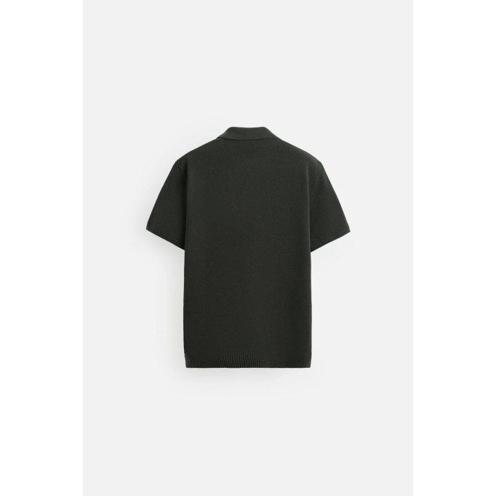 ПОЛО ИЗ РЕЛЬЕФНОГО ТРИКОТАЖА