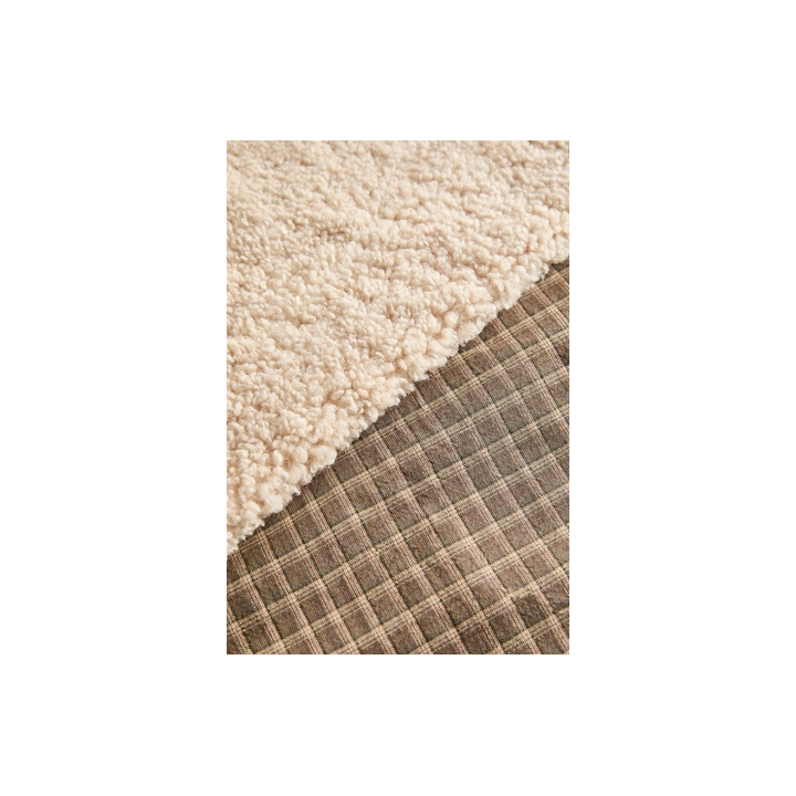 Плед для домашних животных в клетку