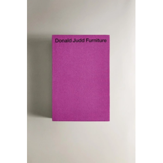 DONALD JUDD FURNITURE BOOK