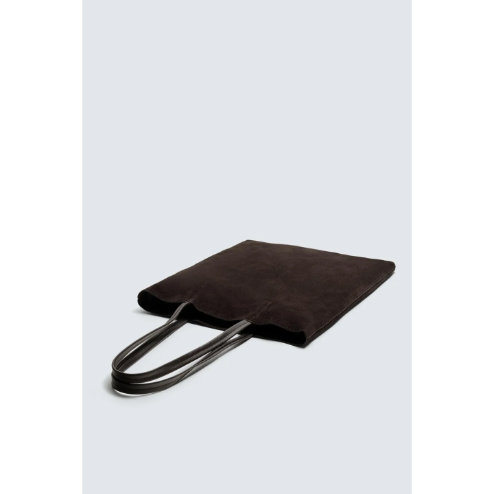 КОЖАНАЯ СУМКА-ШОПЕР