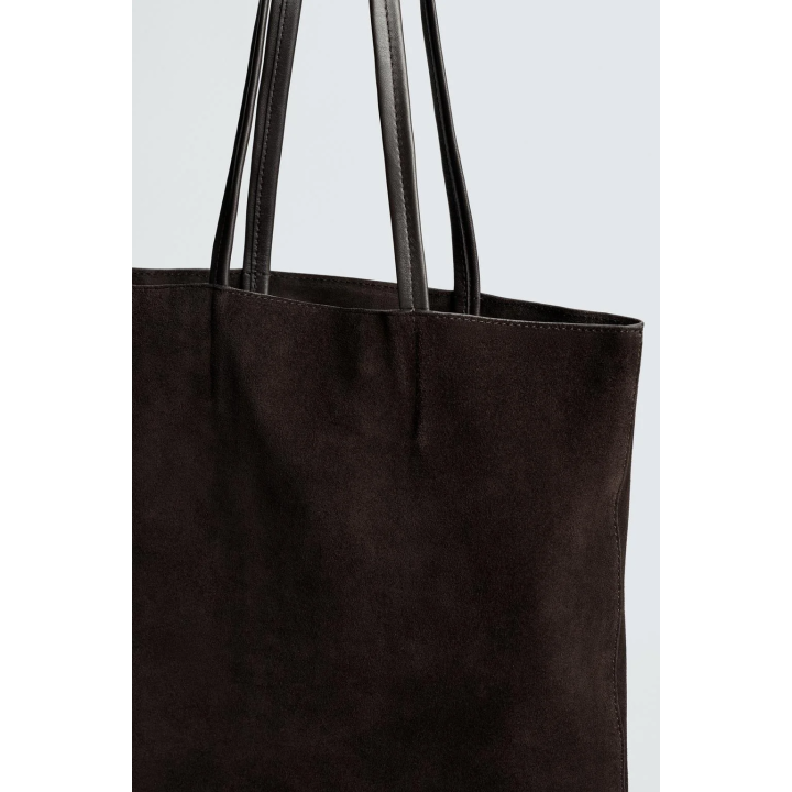 КОЖАНАЯ СУМКА-ШОПЕР